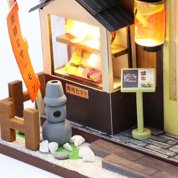 2a64091e5033455a177067dc96aa4c92Gibbon Sushi DIY Miniature Dollhouse Kit
