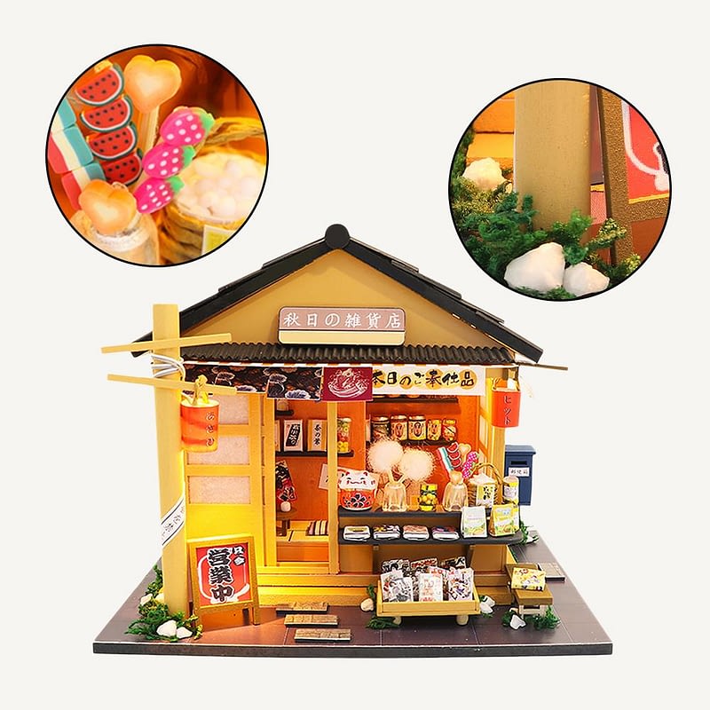 Japanese Grocery Store DIY Dollhouse