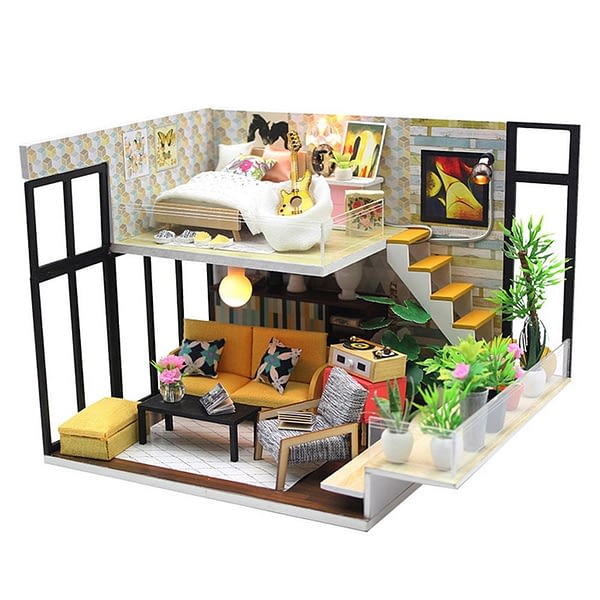 Cynthia's Holiday DIY Miniature Room Set