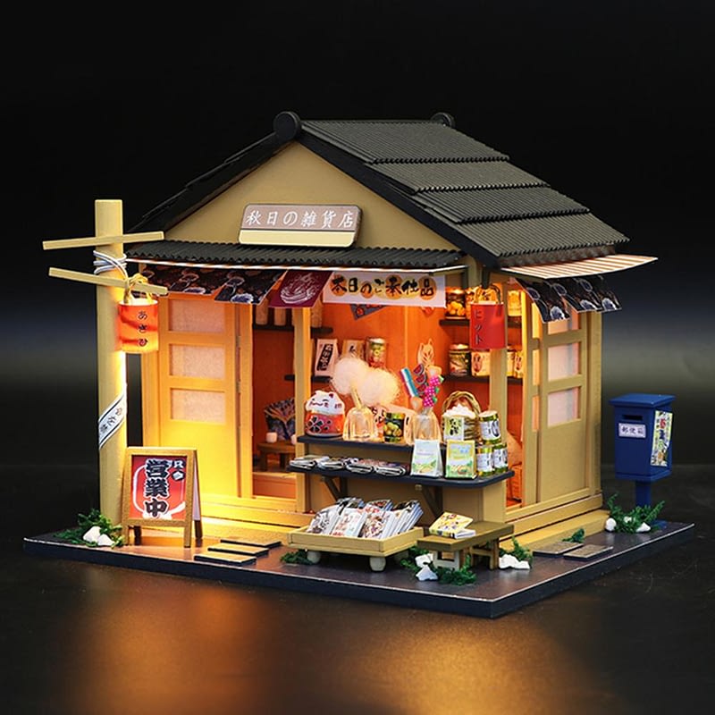 Japanese Grocery Store DIY Dollhouse