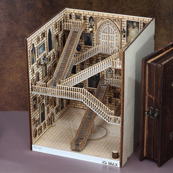 Spiral Stairs Miniature Booknook Spiral staircase70e4745ca05843cca2e7777f66cc5681Y 600x600 1