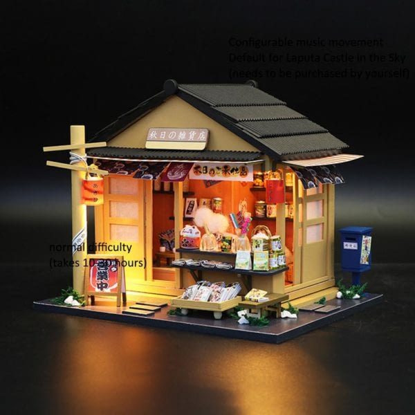 5b0cbe1510d673e1f66acbd8162a3014 600x600Japanese Grocery Store DIY Dollhouse