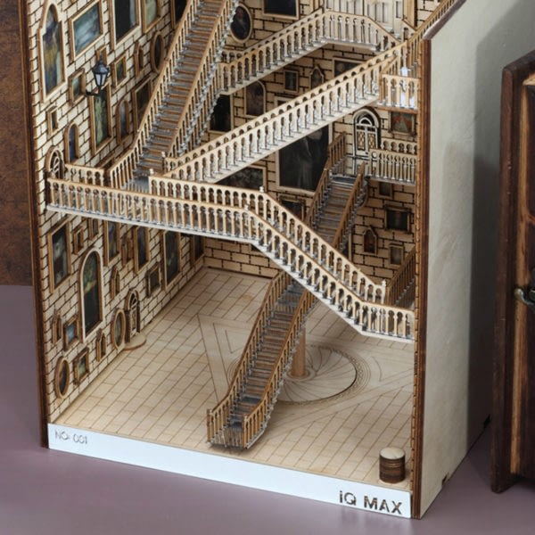 Spiral Stairs Miniature Booknook Spiral staircase4e9eb381112b4089837be39e86840cae7 600x600 1