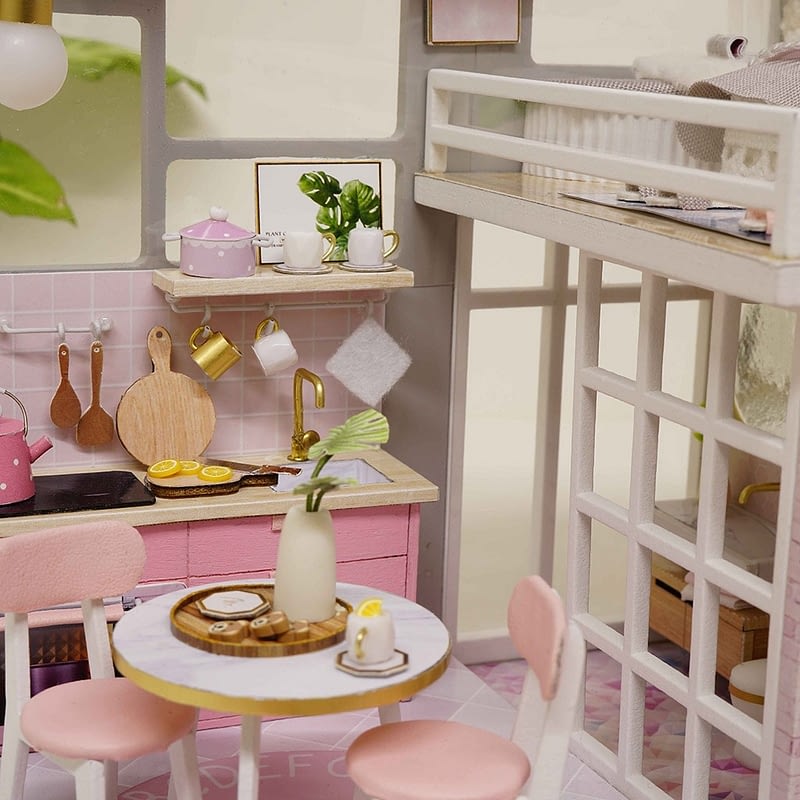 The Girlish Dream DIY Miniature Dollhouse Kit16975208f08346698570ba2f17977972y